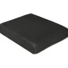 (Sort) Memory Foam Siddepude - Ergonomisk Pude til Kontorstol, Bil, Lænestol,
