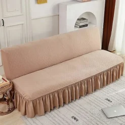 Sovesofabetræk uden armlæn Stretch sovesofabetræk rosa