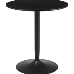 Spisebord Rundt Køkkenbord Til 2, Moderne Spisebord Med Stålben, Skridsikker Base, Ideel Til Små Rum
