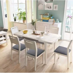 Spisestolbetræk Sæt af 4 Universal Aftagelig Elastisk Stretch Slipcovers til Dekoration Hjem Hotel Ceremoni Bryllup (Mørkegrå, 4)