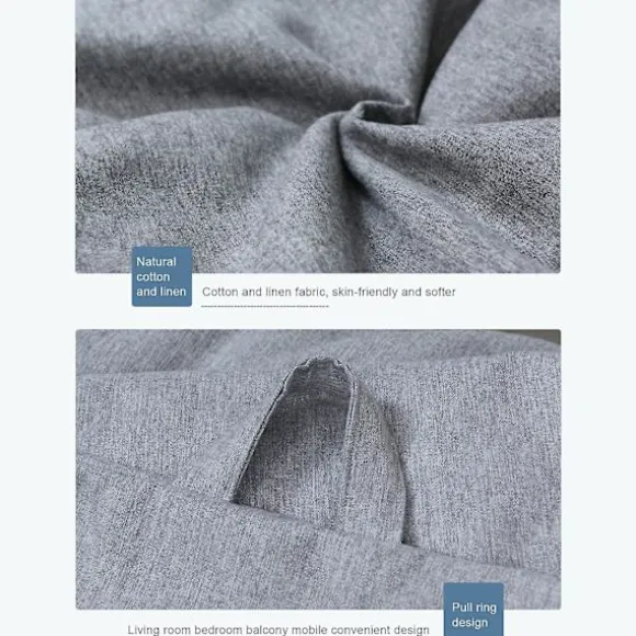 Splinterny Ekstra stor sækkestole Sofa Sofa Cover Indendørs Lazy Lounger Til Voksne Børn Hotsale! 90 * 110cm Khaki