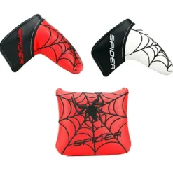 Square Mallet Putter Cover Golf Hovedbetræk til TaylorMade Spider A4-WELLNGS A4