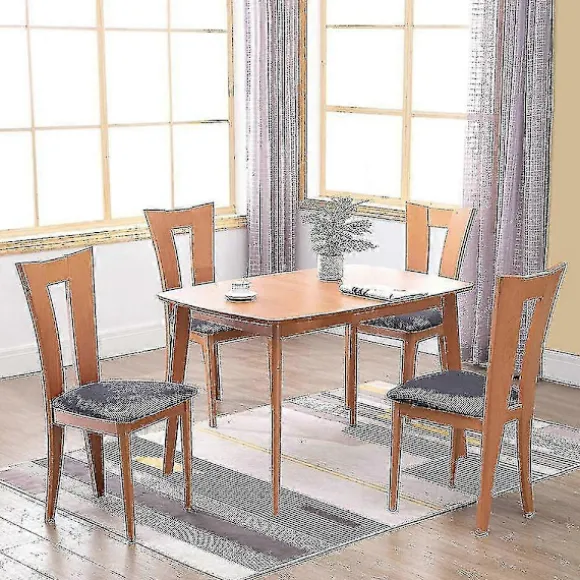 Sæt med 6 stolebetræk til spisestue- og køkkenstole