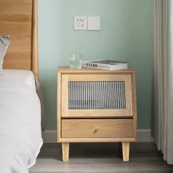Sæt med 4 Træmøbelben, 8 cm Udskiftnings Sofaben, Sofabordben, Til Seng, Skab, Bænk, TV-skab, Skab, Med Tilbehør (retvinklet)