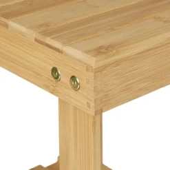 Stabil bambus skammel
