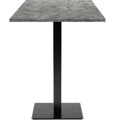 Ståbord 60 x 60 cm - Milan nabu marmor model Grå