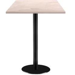 Ståbord 60 x 60 cm - Rom model i bosco egetræ beige