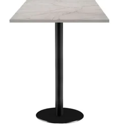 Ståbord 60 x 60 cm - Rome yule marmor model beige