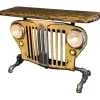 Steampunk Industrielt Bordmodel - gul