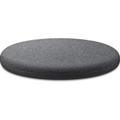 Stolepude, Rund Memory Foam Sædepude Lændestøttepude Til Stol db light grey L