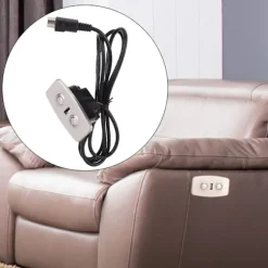 Stolskontakt, Elektrisk Lænestol Sofa Controller, 2 Knapper S