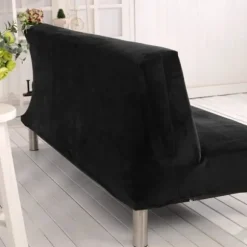 Stræk Clic-Clac Betræk - Sort - Uden Armlæn - Polyester - Syntetisk - Moderne Black