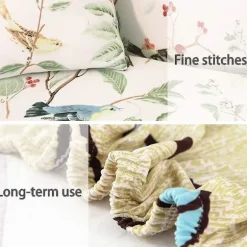 Stræk Sofa Betræk Elastisk Sofa Betræk Jacquard 2 Personers Sofa Betræk Blomstret Mønster