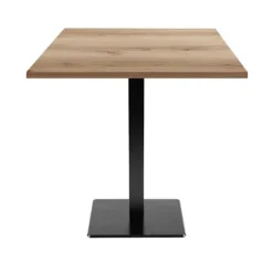 Tabel 70 x 70 cm - model Milan eget Delano brun