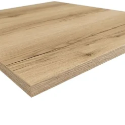 Tabel 70 x 70 cm - model Milan eget Delano brun