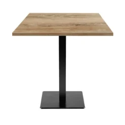 Tabel 70 x 70 cm - model Milan slovensk eg brun