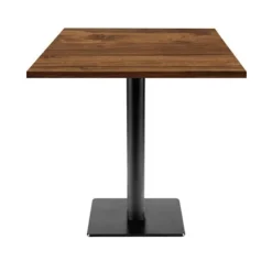 Tabel 70 x 70 cm - model Milan T egetræ hunton brun