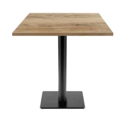 Tabel 70 x 70 cm - model Milan T slovenske eg brun