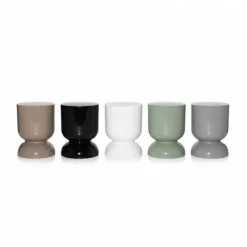Timeglas sidebord og skammel – metal, multifunktionelt design