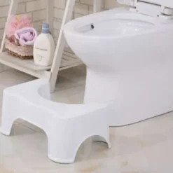 Toilet skammel - Til lindring af forstoppelse - Squatty Potty hvid 750