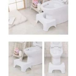 Toilet skammel - Til lindring af forstoppelse - Squatty Potty hvid 750