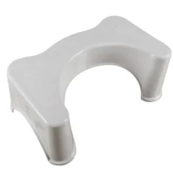 Toilet skammel - Til lindring af forstoppelse - hvid white 750