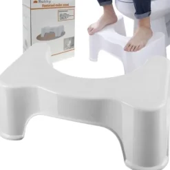 Toiletstol - Til forstoppelseslindring - Squatty Potty hvid white 750