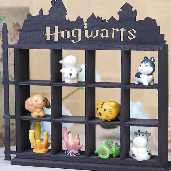 Træfigurer Display Case til Actionfigurer og Samleobjekter A1