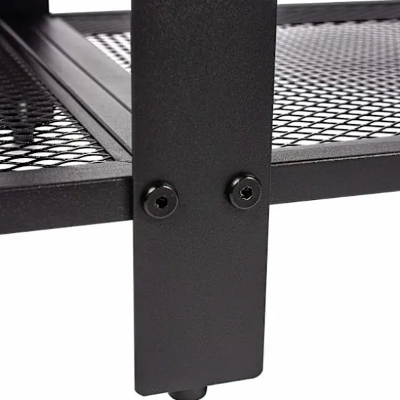 TV-bord med 4 rum, industrielt design