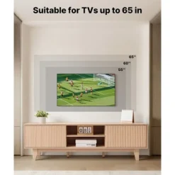 TV-møbel - DUOKU - KLTV-5 - Boheme Stil - 150 cm - Belastningskapacitet 159 kg Naturlig träfärg