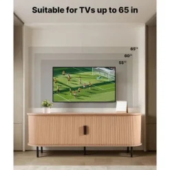 Tv-møbel - DUOKU - KLTV-3 - Boheme-stil - 1473 mm - Belastning 159 kg naturligt trä