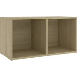 TV-møbel - Eksklusivt hjem - Sonoma eg - Ingeniørtræ - 72 x 35 x 36,5 cm Sonoma ek