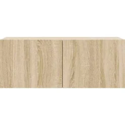 TV-møbel - Maison Exclusive TV-sæt 4 stk - Sonoma eg - Ingeniørtræ - Væghængt design Sonoma ek