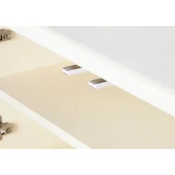 TV-møbel i MDF-træ DKD Home Decor 160x37x50 cm Vit