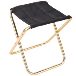 Udendørs letvægts aluminiumslegering sammenklappelig stol Bærbar mini fiskeri campingstole