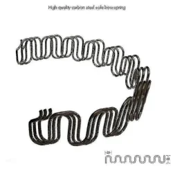 Udskiftnings sofa stol fjedre møbler med clips, 80cm_Overraskelse