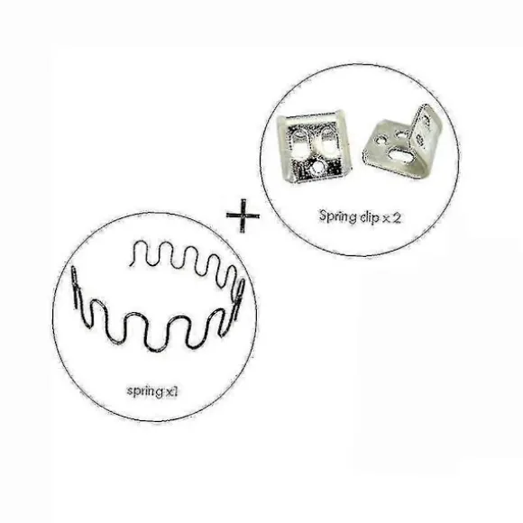 Udskiftnings sofa stol fjedre møbler med clips, 40cm 45cm 50cm 55cm 60cm 45 cm 45 cm