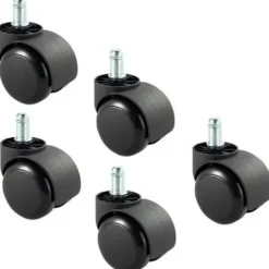 Udskiftningshjul til IKEA kontorstole 5-pak 10 mm x 22 mm