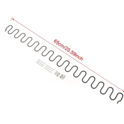 Udskiftningssofa Stolefjedre Fjeder med clips-FA- 65cm