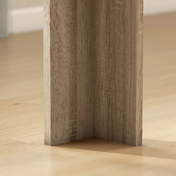 Udtrækkeligt spisebord, 180-260 cm, sæder 6-10, træ