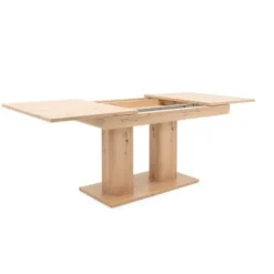 Udtrækkeligt spisebord - Heidelberg - L140/220 x D 90 x H 80 cm hantverks ek