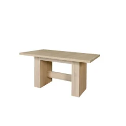 Udtrækkeligt spisebord til 6 til 12 personer moderne stil Sonoma eg indretning - SPISNING - L 140-273 x B 90 cm Sonoma ekdekor