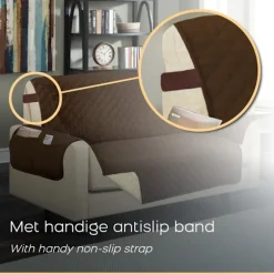 Vandafvisende betræk til loveseat-sofa, 223x177 cm