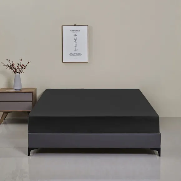 Vandtæt madrasbeskytter madrasbetræk Black 120x200x30 cm Black 120x200x30 cm