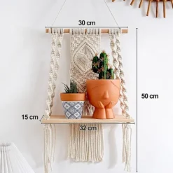 Væg Hylde til Stue, Bohème, 3050CM, 1 Styk