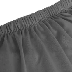 vidaXL Sofabetræk til 3-personers sofa med stræk Antracitfarvet Polyester Jersey (YH) Antracit silver