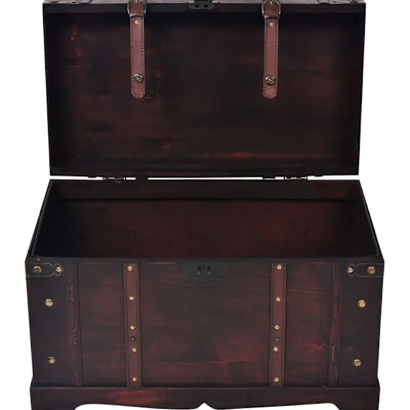 vidaXL Vintage kiste træ 66x38x40 cm brown