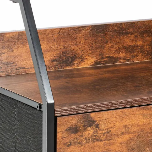 Vintage hylde i industrielt design