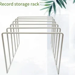 Vinylplade Display Hylde Pladespiller Opbevaringshylde Udstillingsstand Holder Stor