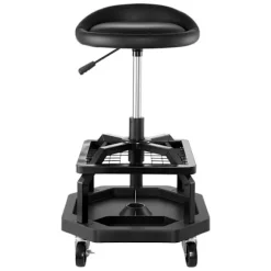 Værkstedspuf - DUOKU - Model 9022 - Højdejusterbar - Kapacitet 136 kg - Drejbar 360°
